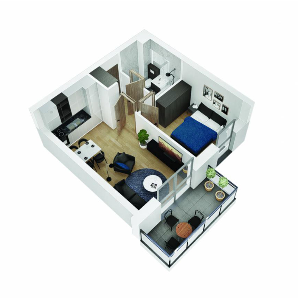 Mieszkanie 2-pokojowe OU-5-10